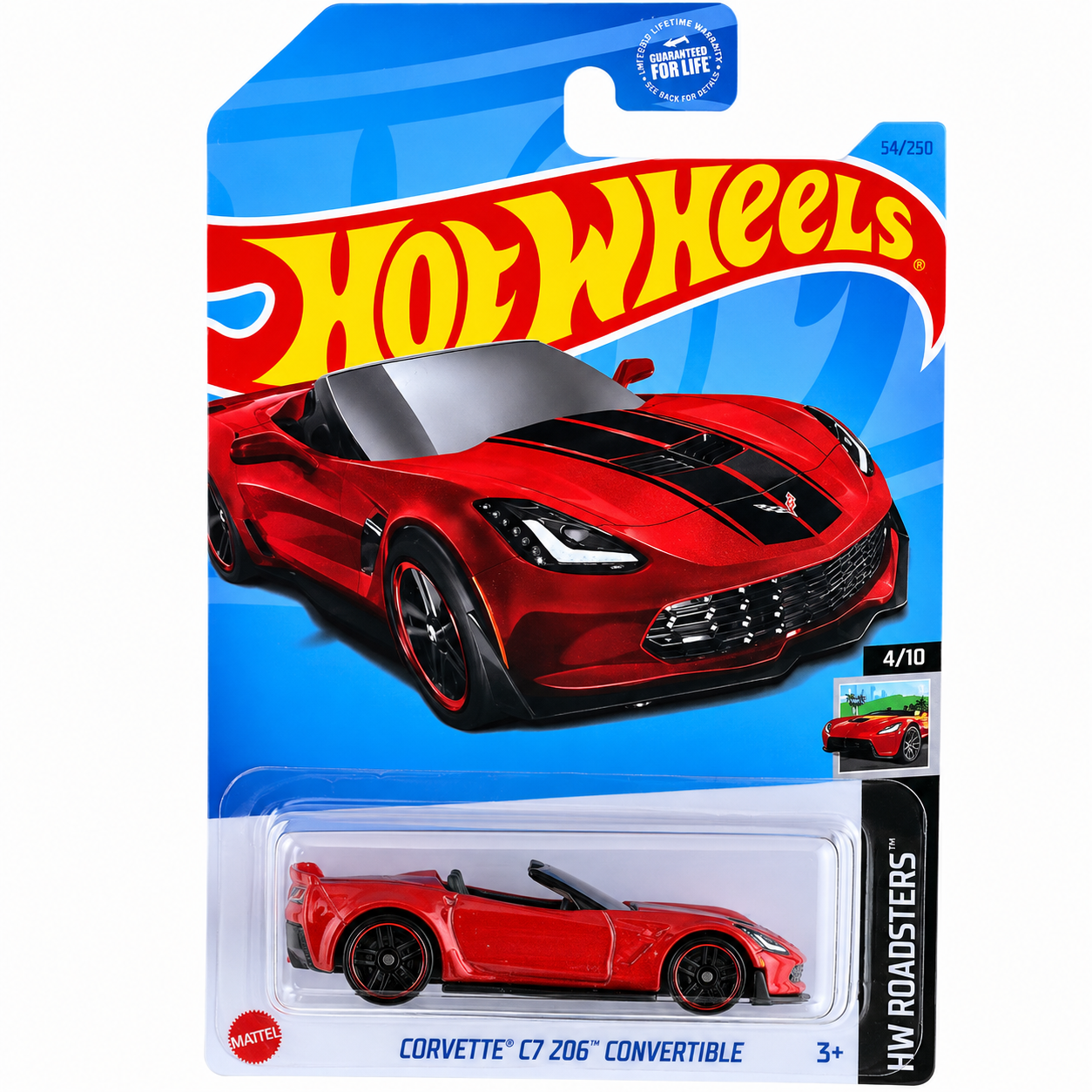 Hot Wheels Corvette C7 z06 Convertible
