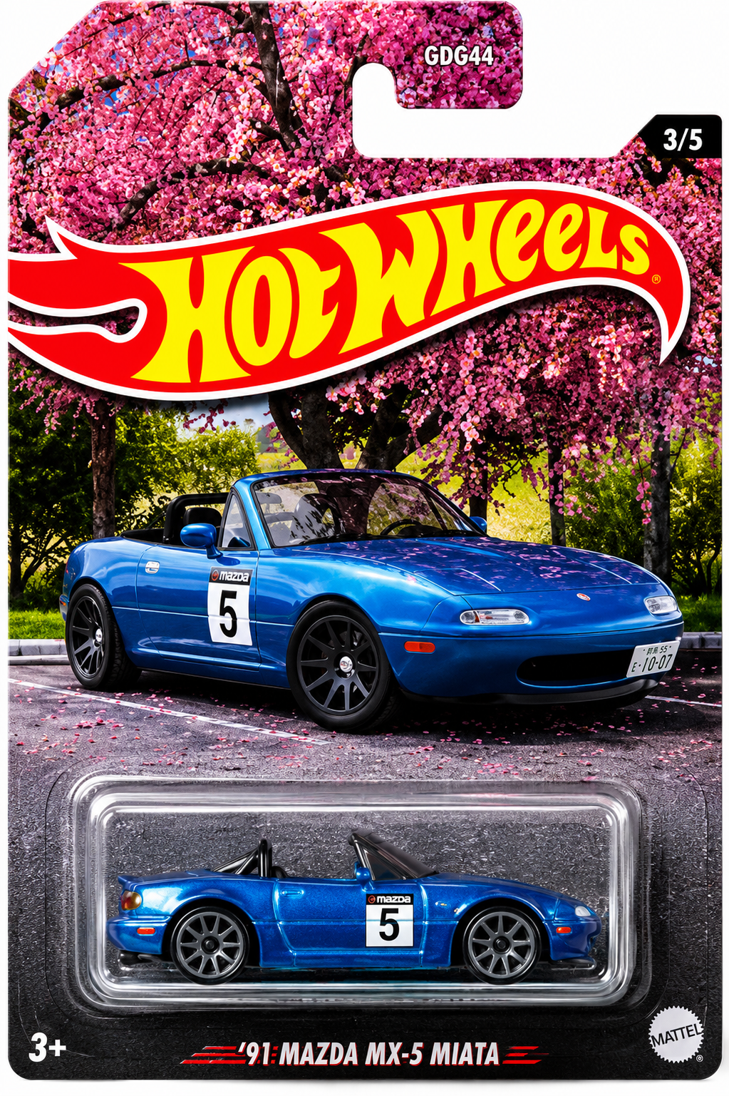 Hot Wheels 1991 Mazda MX-5 Miata