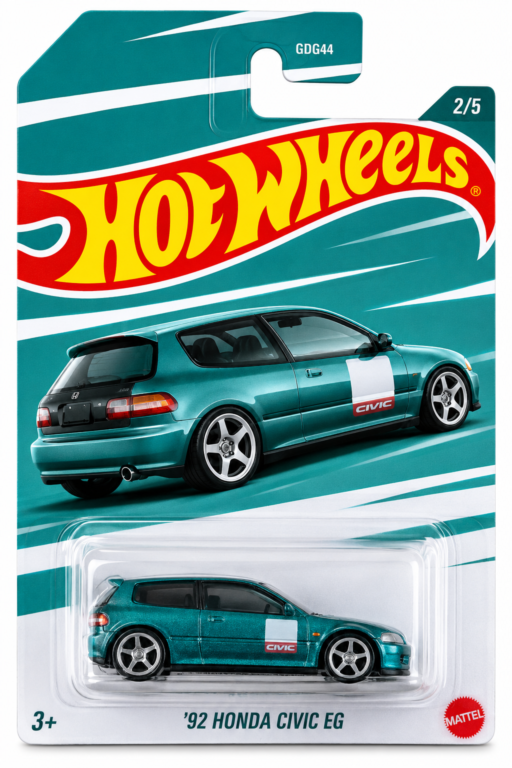 Hot Wheels 1992 Honda Civic EG