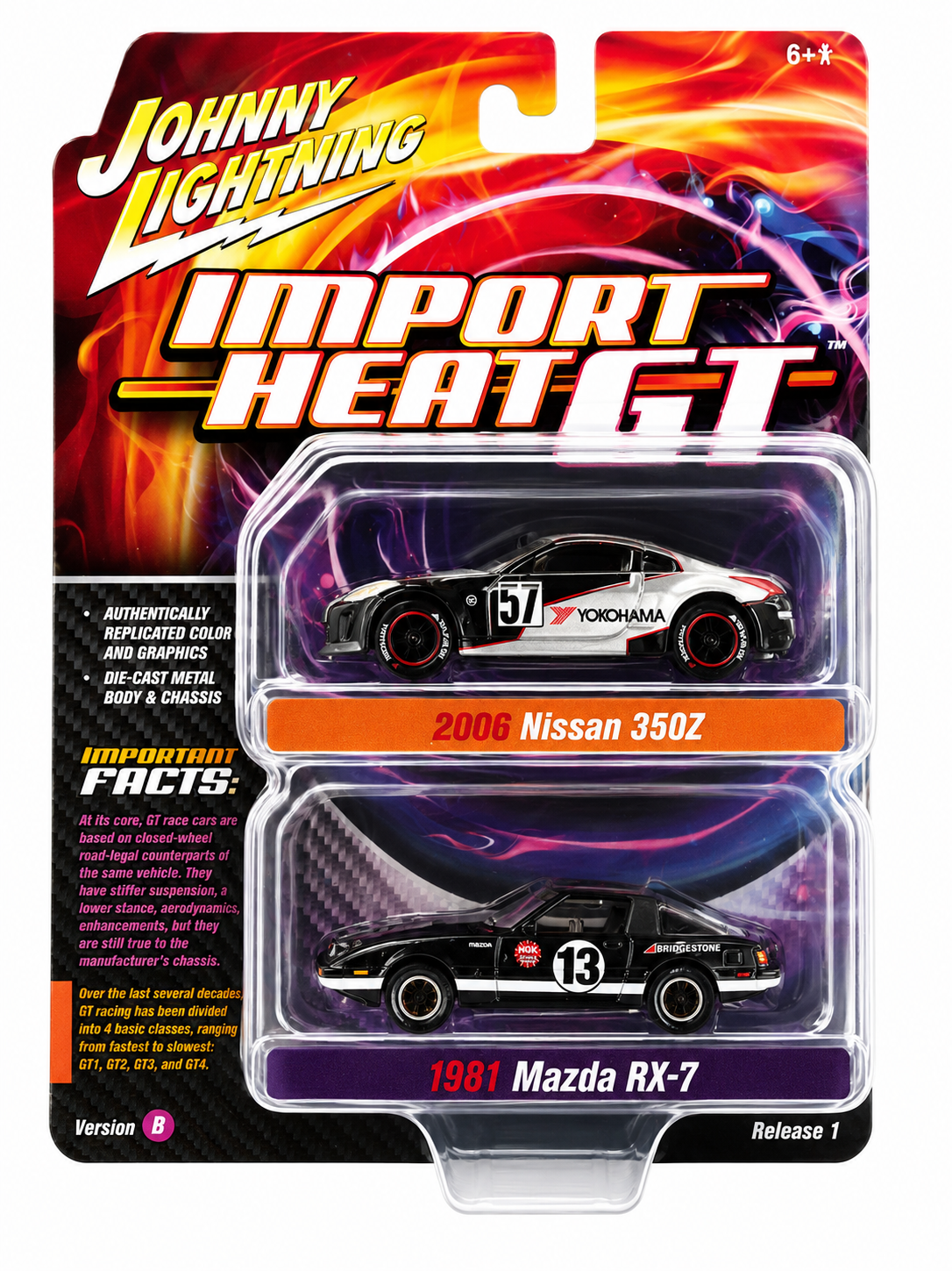 Johnny Lightning Import Heat GT